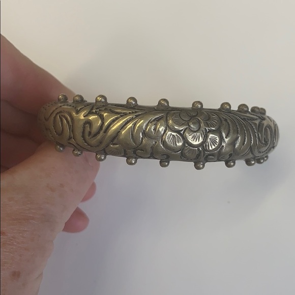 Silver Bohemian cuff bracelet from Swell - Picture 2 of 4